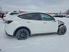 2023 Tesla Model Y White vin: 7SAYGAEE0PF695846
