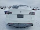2023 Tesla Model Y White vin: 7SAYGAEE0PF695846