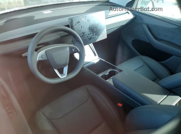7SAYGDED1TA439957 2026 TESLA MODEL Серебряный Вид панели приборов