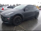 2025 Tesla Model Y Long Range Dual Motor Rear-wheel Drive Gray vin: 7SAYGDED5SF221182
