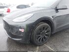2025 Tesla Model Y Long Range Dual Motor Rear-wheel Drive Gray vin: 7SAYGDED5SF221182