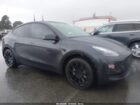 2025 Tesla Model Y Long Range Dual Motor Rear-wheel Drive Gray vin: 7SAYGDED5SF221182