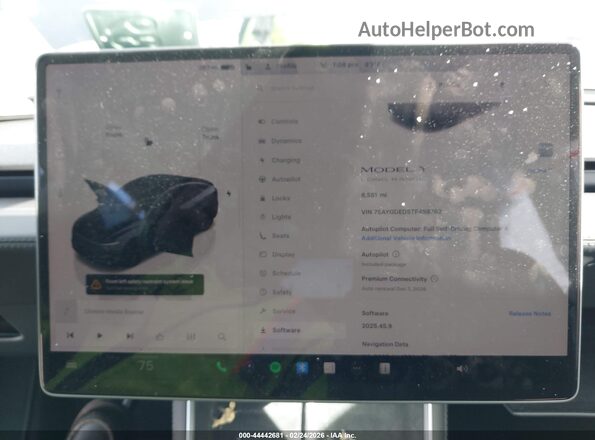 7SAYGDED5TF459762 2026 TESLA MODEL Y Gray 
