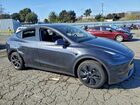 2024 Tesla Model Y Gray vin: 7SAYGDED6RF103183