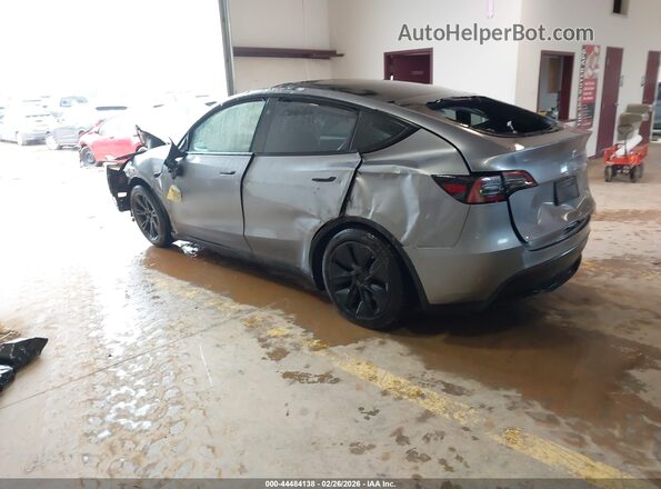 7SAYGDED6SA363697 2025 TESLA MODEL Y Gray Задня ліва чверть