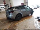 2025 Tesla Model Y Long Range Dual Motor Rear-wheel Drive Gray vin: 7SAYGDED6SA363697
