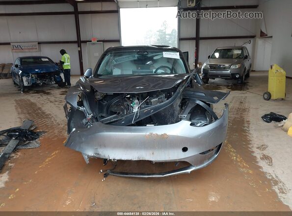7SAYGDED6SA363697 2025 TESLA MODEL Y Gray Вид щитка приладів
