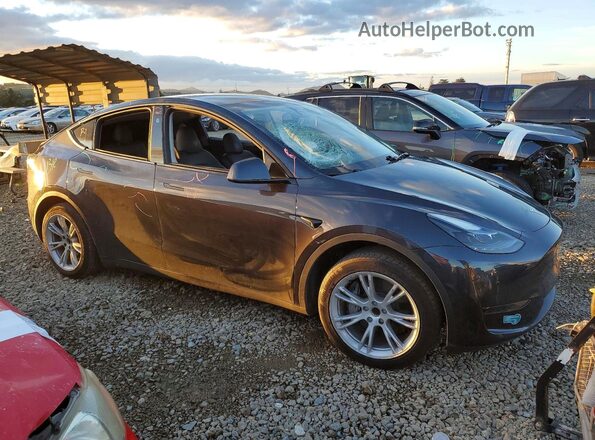 7SAYGDEDXRF046759 2024 TESLA MODEL Черный Передняя правая четверть