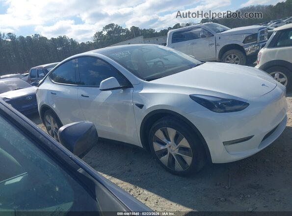 7SAYGDEDXRF093967 2024 TESLA MODEL Y White Вид задньої частини салону