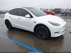 2022 Tesla Model Y Long Range Dual Motor All-wheel Drive Белый vin: 7SAYGDEE0NF555200