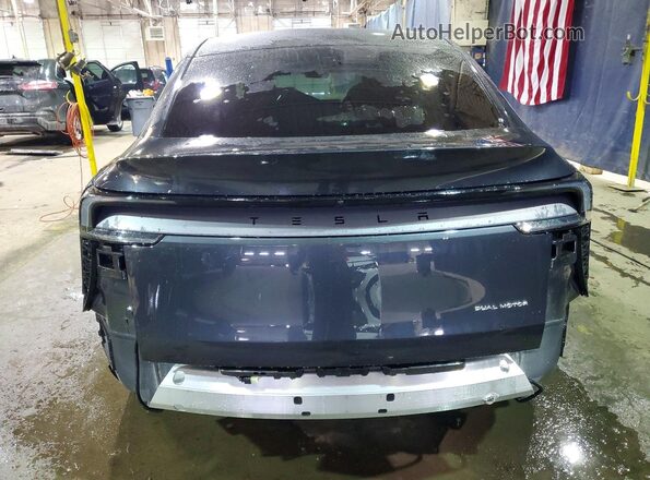 7SAYGDEE0TF395865 2026 TESLA MODEL Gray Вид ззаду