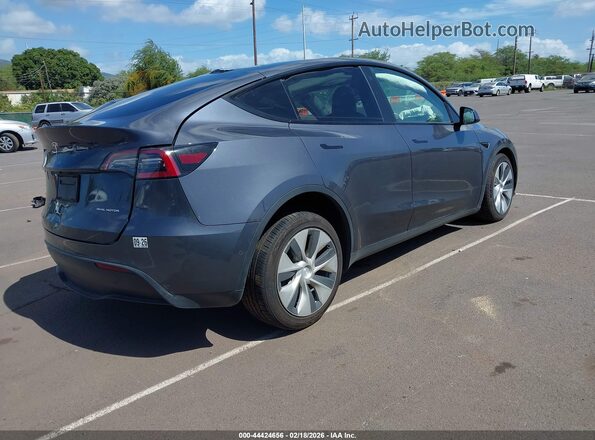 7SAYGDEE1NF454652 2022 TESLA MODEL Y Gray უკანა მარჯვენა
