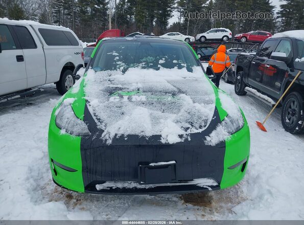 7SAYGDEE1PF609994 2023 TESLA MODEL Y Зеленый Вид щитка приборов