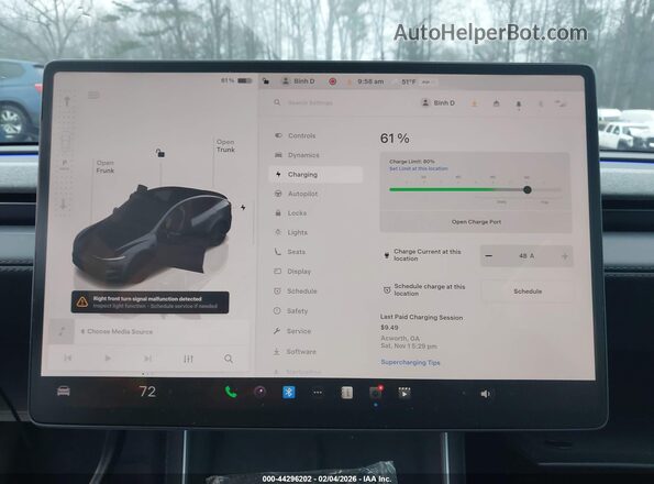 7SAYGDEE1TA587485 2026 TESLA MODEL Y Black 