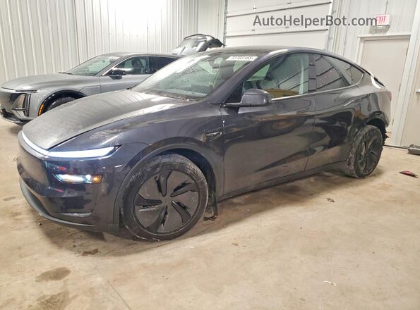7SAYGDEE1TF339126 2026 TESLA MODEL Gray წინა მარცხენა ხედი სამი მეოთხედიდან