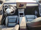 2022 Tesla Model Y Blue vin: 7SAYGDEE3NF481416