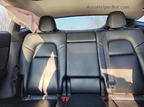 7SAYGDEE3NF481416 2022 TESLA MODEL Blue უკანა სავარძლების ხედი