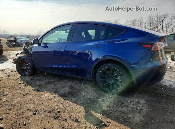 7SAYGDEE3NF481416 2022 TESLA MODEL Blue უკანა მარცხენა