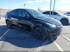 2025 Tesla Model Y Long Range Dual Motor All-wheel Drive Black vin: 7SAYGDEE3SF303744