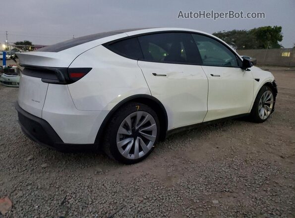 7SAYGDEE3TF353531 2026 TESLA MODEL White უკანა მარჯვენა