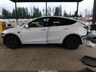 2024 Tesla Model Y Long Range Dual Motor All-wheel Drive White vin: 7SAYGDEE6RF155504