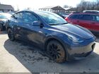 2022 Tesla Model Y Long Range Dual Motor All-wheel Drive Navy vin: 7SAYGDEE7NF363949