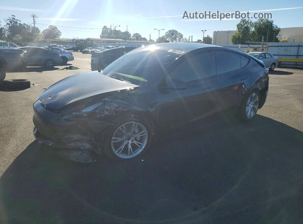 7SAYGDEE7RF986512 2024 TESLA MODEL Gray Передня ліва чверть