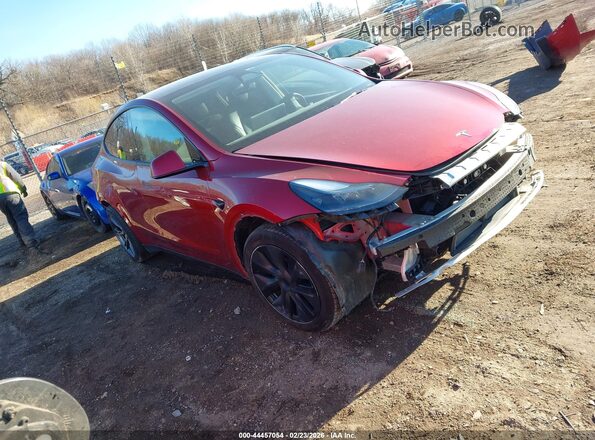 7SAYGDEE8RF155861 2024 TESLA MODEL Y Red Delantero derecho