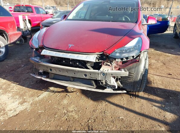 7SAYGDEE8RF155861 2024 TESLA MODEL Y Red Vista frontal