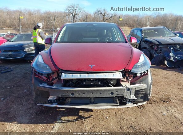 7SAYGDEE8RF155861 2024 TESLA MODEL Y Red Vista del cuadro de instrumentos