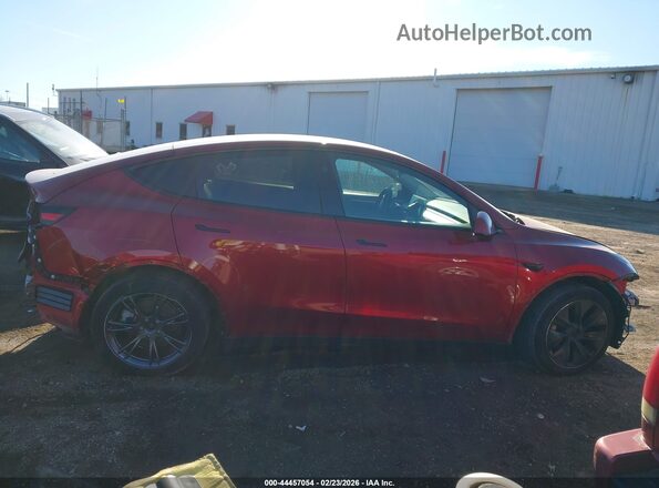 7SAYGDEE8RF155861 2024 TESLA MODEL Y Red Vista interior trasera
