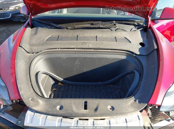 7SAYGDEE8RF155861 2024 TESLA MODEL Y Red Vista trasera