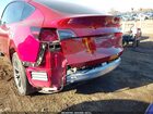 2024 Tesla Model Y Long Range Dual Motor All-wheel Drive Red vin: 7SAYGDEE8RF155861