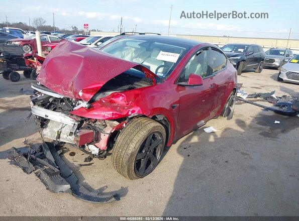 7SAYGDEE8TF431706 2026 TESLA MODEL Y Red Front left