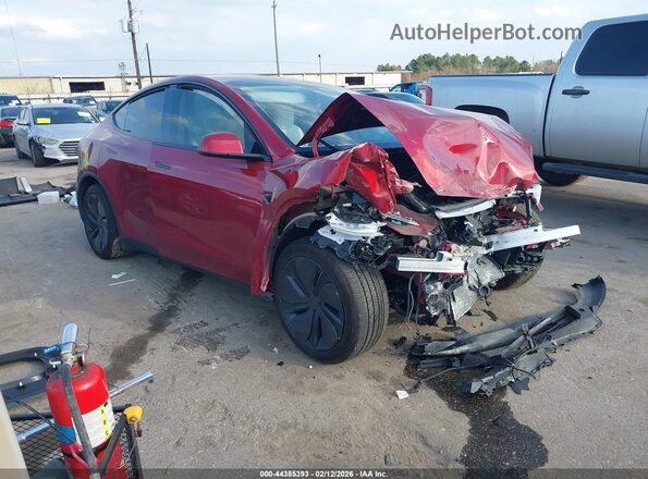 7SAYGDEE8TF431706 2026 TESLA MODEL Y Red Front right