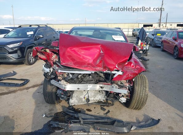 7SAYGDEE8TF431706 2026 TESLA MODEL Y Red Dashboard view