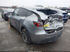 2024 Tesla Model Y Long Range Dual Motor All-wheel Drive Gray vin: 7SAYGDEE9RA299951
