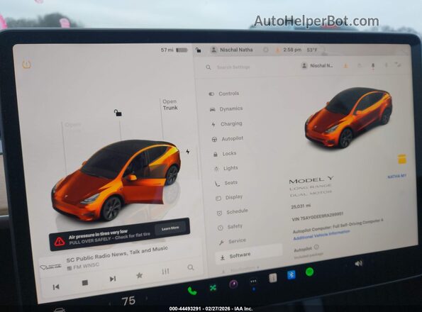 7SAYGDEE9RA299951 2024 TESLA MODEL Y Gray 