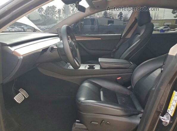 7SAYGDEF4RF040425 2024 TESLA MODEL Угольный Вид салона спереди