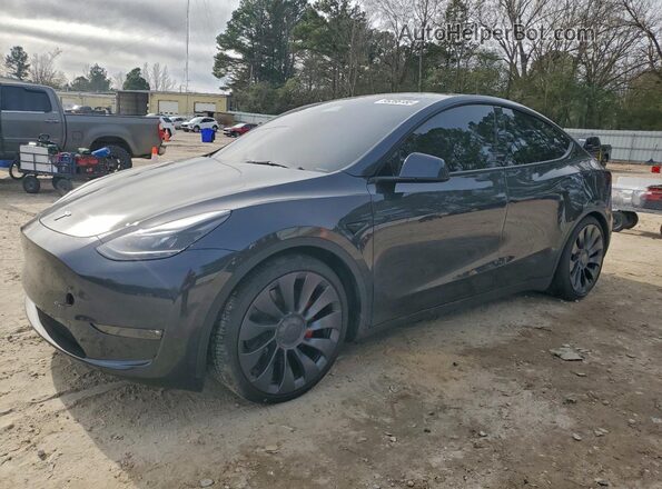 7SAYGDEF4RF040425 2024 TESLA MODEL Угольный Передняя левая четверть