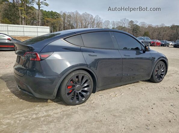7SAYGDEF4RF040425 2024 TESLA MODEL Угольный Задняя правая четверть