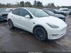 2022 Tesla Model Y Performance Dual Motor All-wheel Drive White vin: 7SAYGDEF7NF308720