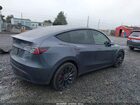 2022 Tesla Model Y Performance Dual Motor All-wheel Drive Gray vin: 7SAYGDEF7NF374104