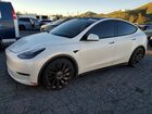2022 Tesla Model Y White vin: 7SAYGDEF7NF494758