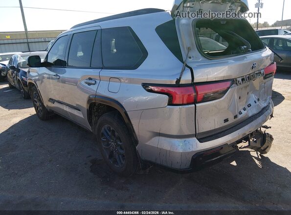 7SVAAAAA4PX002372 2023 TOYOTA SEQUOIA Серебряный Задняя левая четверть