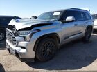 2023 Toyota Sequoia Platinum Серебряный vin: 7SVAAAAA4PX002372