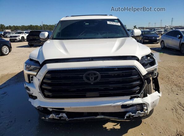 7SVAAAAAXSX004068 2025 TOYOTA SEQUOIA White Դիմացի տեսք