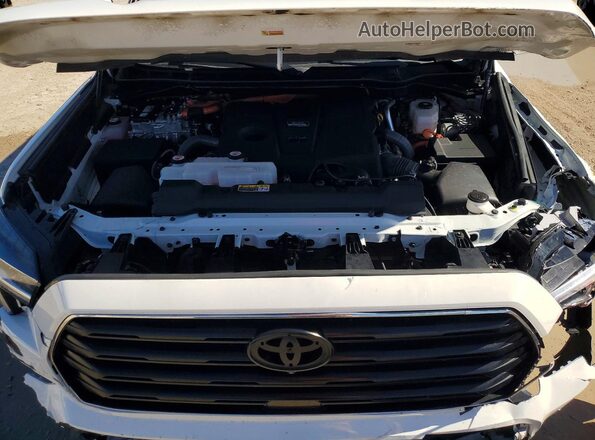 7SVAAAAAXSX004068 2025 TOYOTA SEQUOIA White Շարժիչի բաժամունքի տեսք
