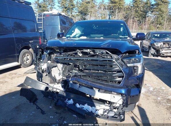 7SVAAABA0SX055173 2025 TOYOTA SEQUOIA Blue Widok z przodu