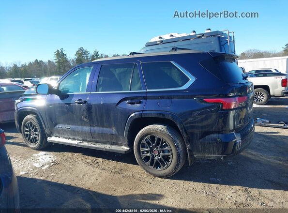 7SVAAABA0SX055173 2025 TOYOTA SEQUOIA Blue Widok wnętrza 360 stopni